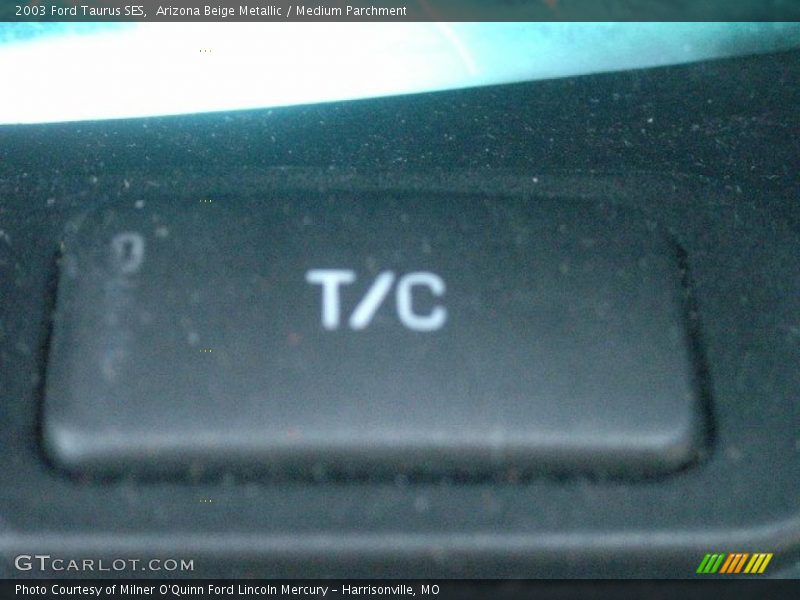 Arizona Beige Metallic / Medium Parchment 2003 Ford Taurus SES