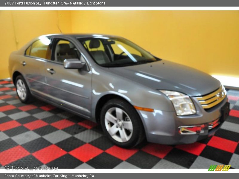 Tungsten Grey Metallic / Light Stone 2007 Ford Fusion SE