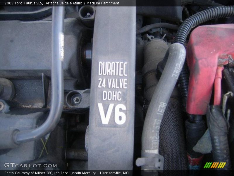 Arizona Beige Metallic / Medium Parchment 2003 Ford Taurus SES