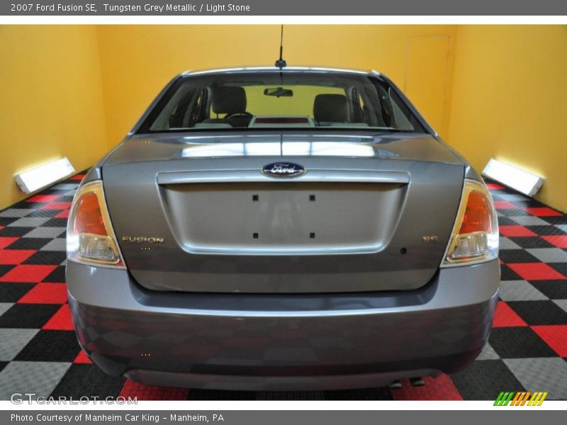 Tungsten Grey Metallic / Light Stone 2007 Ford Fusion SE