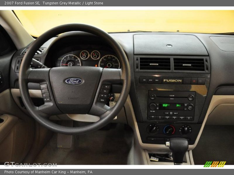 Tungsten Grey Metallic / Light Stone 2007 Ford Fusion SE