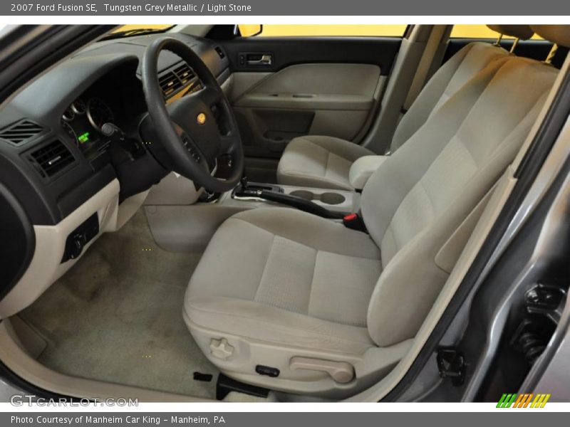 Tungsten Grey Metallic / Light Stone 2007 Ford Fusion SE