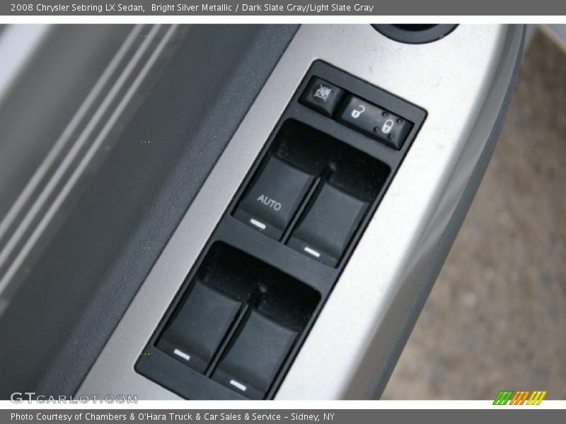 Bright Silver Metallic / Dark Slate Gray/Light Slate Gray 2008 Chrysler Sebring LX Sedan