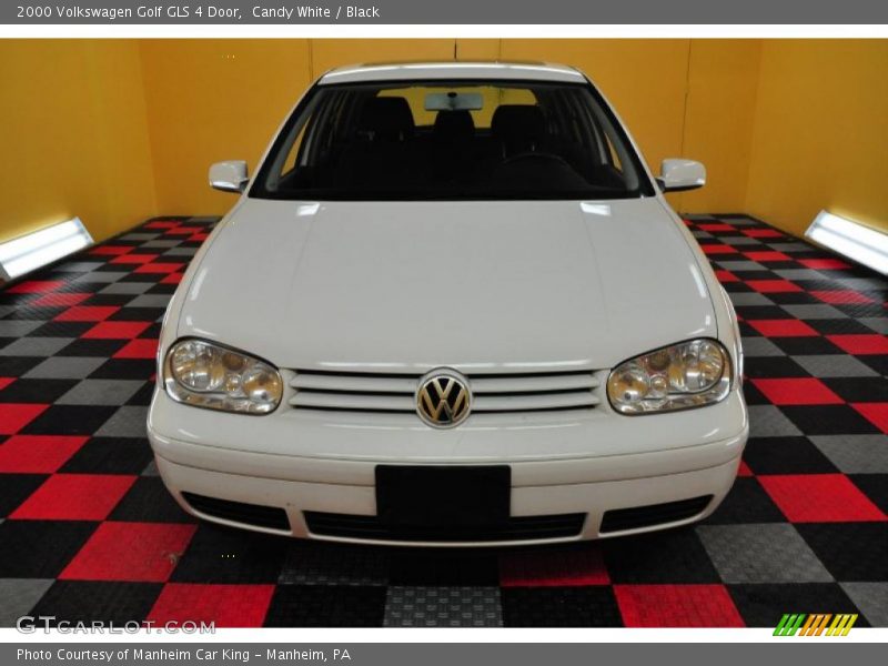 Candy White / Black 2000 Volkswagen Golf GLS 4 Door