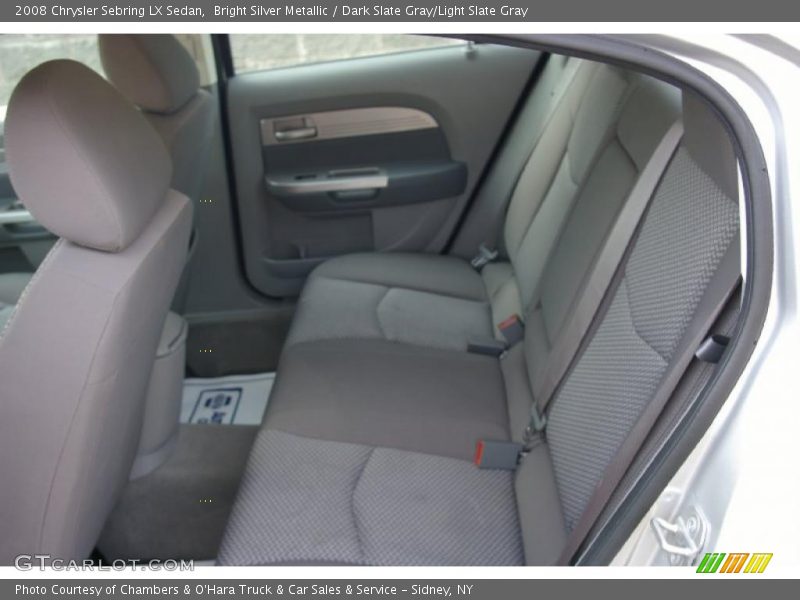 Bright Silver Metallic / Dark Slate Gray/Light Slate Gray 2008 Chrysler Sebring LX Sedan