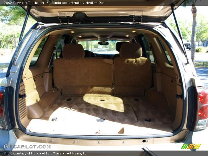 Sandalwood Metallic / Medium Oak 2002 Chevrolet TrailBlazer LS