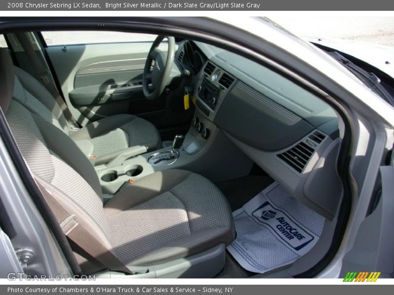 Bright Silver Metallic / Dark Slate Gray/Light Slate Gray 2008 Chrysler Sebring LX Sedan