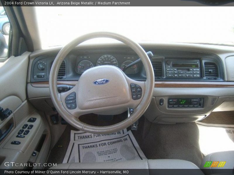 Arizona Beige Metallic / Medium Parchment 2004 Ford Crown Victoria LX