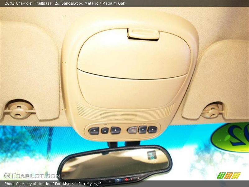Sandalwood Metallic / Medium Oak 2002 Chevrolet TrailBlazer LS