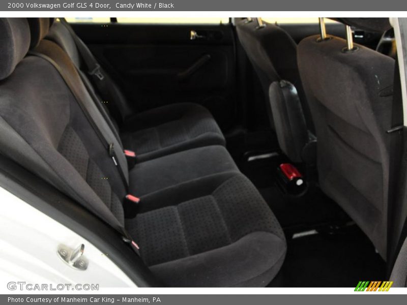 Candy White / Black 2000 Volkswagen Golf GLS 4 Door