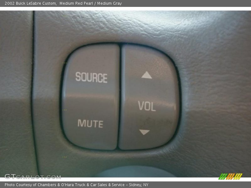 Medium Red Pearl / Medium Gray 2002 Buick LeSabre Custom
