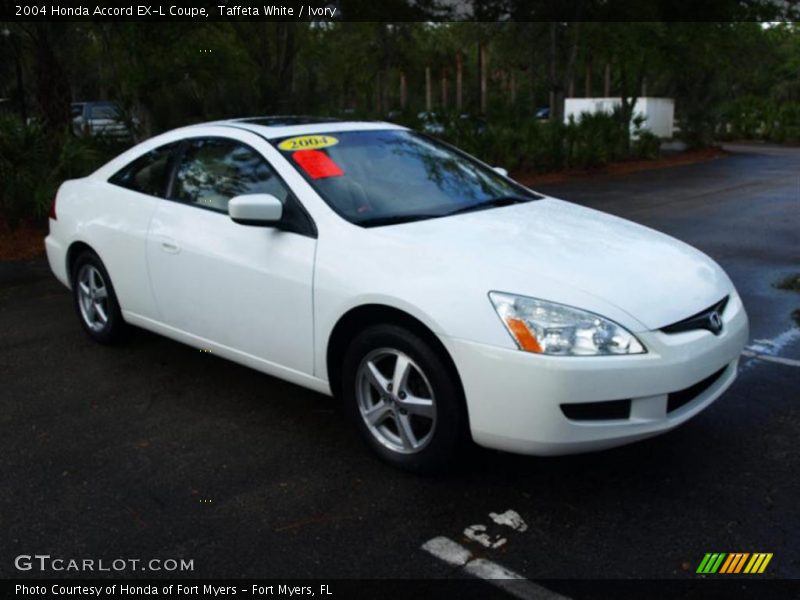 Taffeta White / Ivory 2004 Honda Accord EX-L Coupe