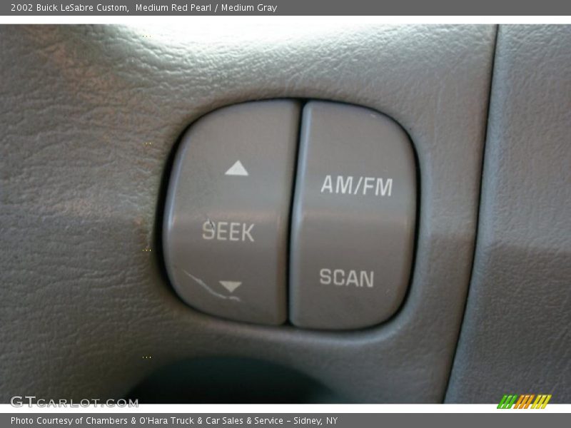 Medium Red Pearl / Medium Gray 2002 Buick LeSabre Custom