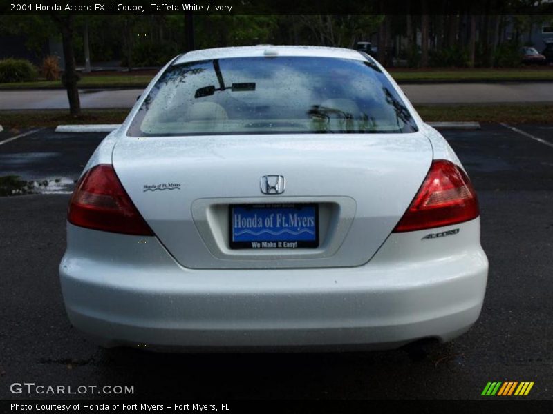 Taffeta White / Ivory 2004 Honda Accord EX-L Coupe