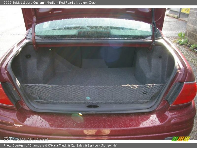 Medium Red Pearl / Medium Gray 2002 Buick LeSabre Custom
