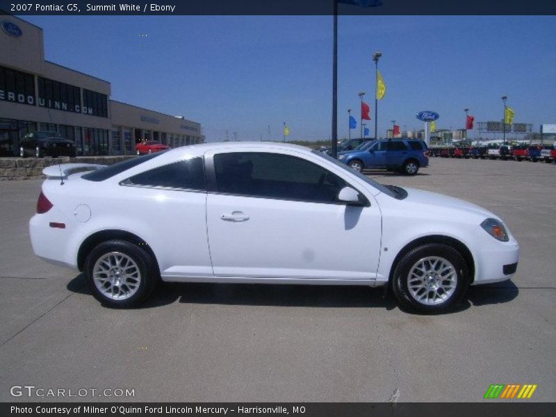 Summit White / Ebony 2007 Pontiac G5