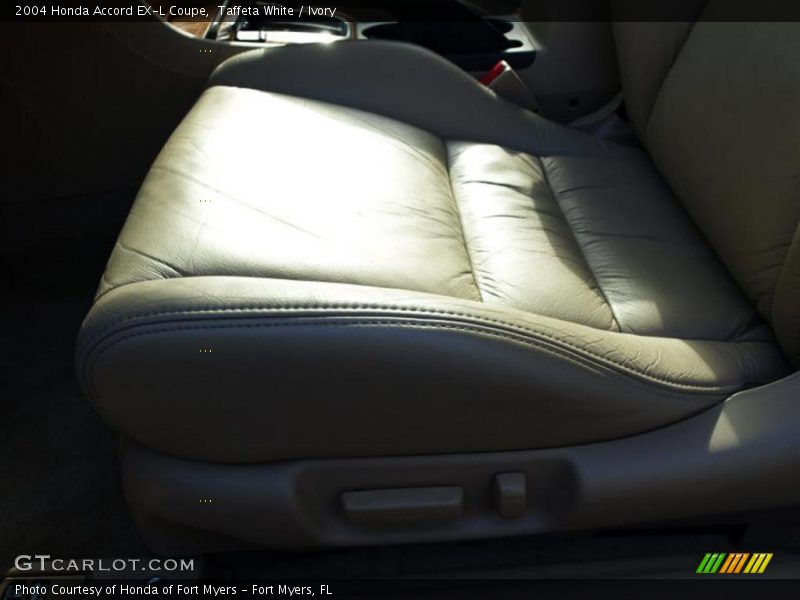 Taffeta White / Ivory 2004 Honda Accord EX-L Coupe