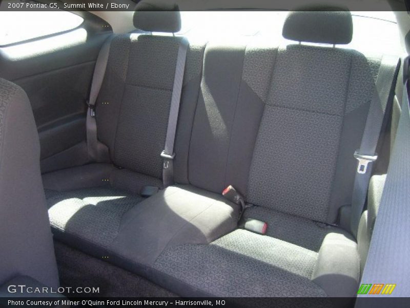 Summit White / Ebony 2007 Pontiac G5