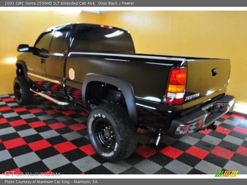 Onyx Black / Pewter 2003 GMC Sierra 2500HD SLT Extended Cab 4x4
