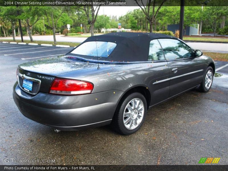 Graphite Metallic / Sandstone 2004 Chrysler Sebring Limited Convertible