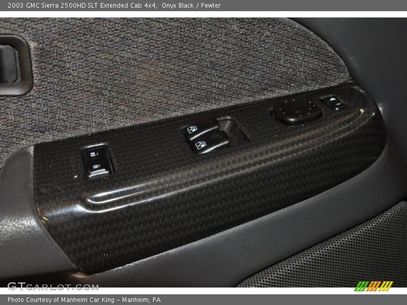 Onyx Black / Pewter 2003 GMC Sierra 2500HD SLT Extended Cab 4x4