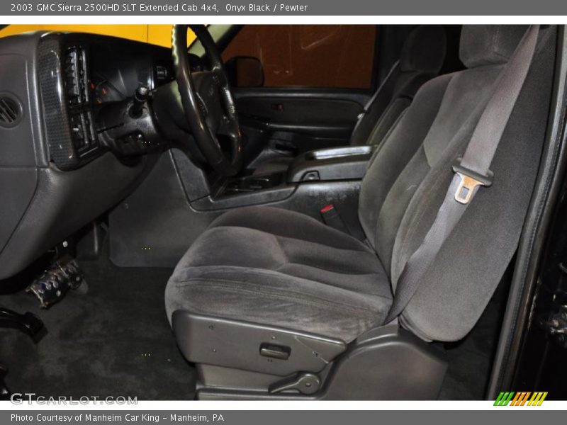 Onyx Black / Pewter 2003 GMC Sierra 2500HD SLT Extended Cab 4x4