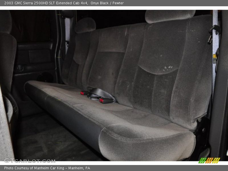 Onyx Black / Pewter 2003 GMC Sierra 2500HD SLT Extended Cab 4x4