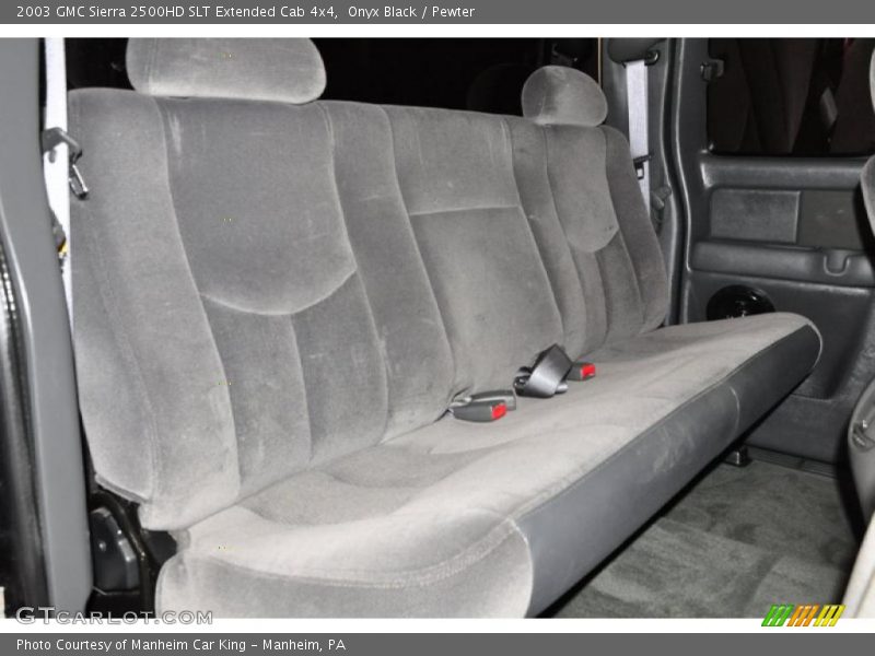 Onyx Black / Pewter 2003 GMC Sierra 2500HD SLT Extended Cab 4x4