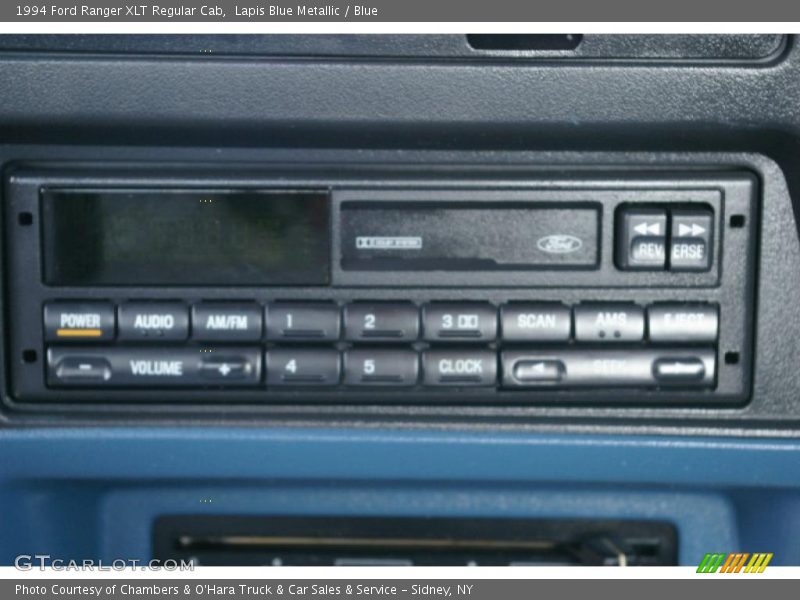 Lapis Blue Metallic / Blue 1994 Ford Ranger XLT Regular Cab