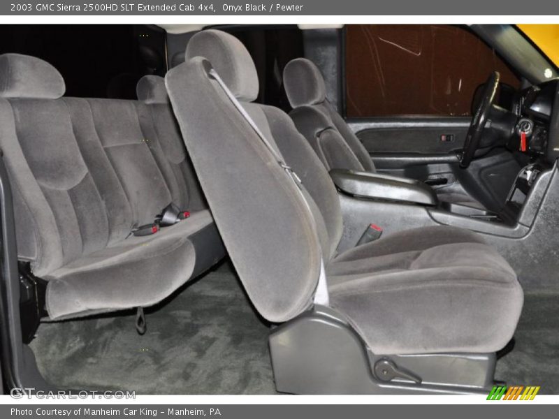 Onyx Black / Pewter 2003 GMC Sierra 2500HD SLT Extended Cab 4x4