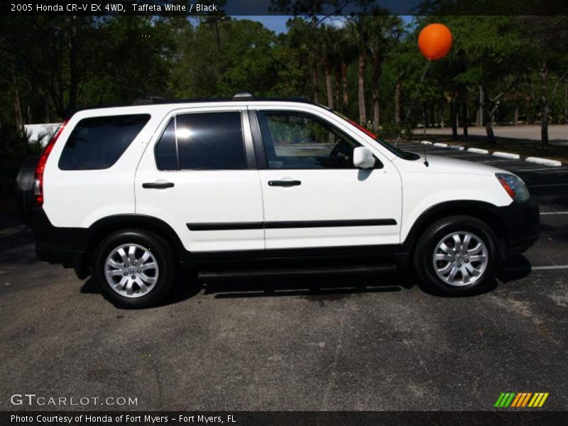 Taffeta White / Black 2005 Honda CR-V EX 4WD