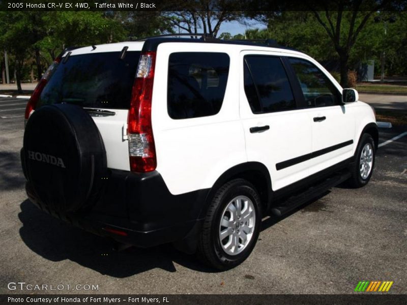 Taffeta White / Black 2005 Honda CR-V EX 4WD