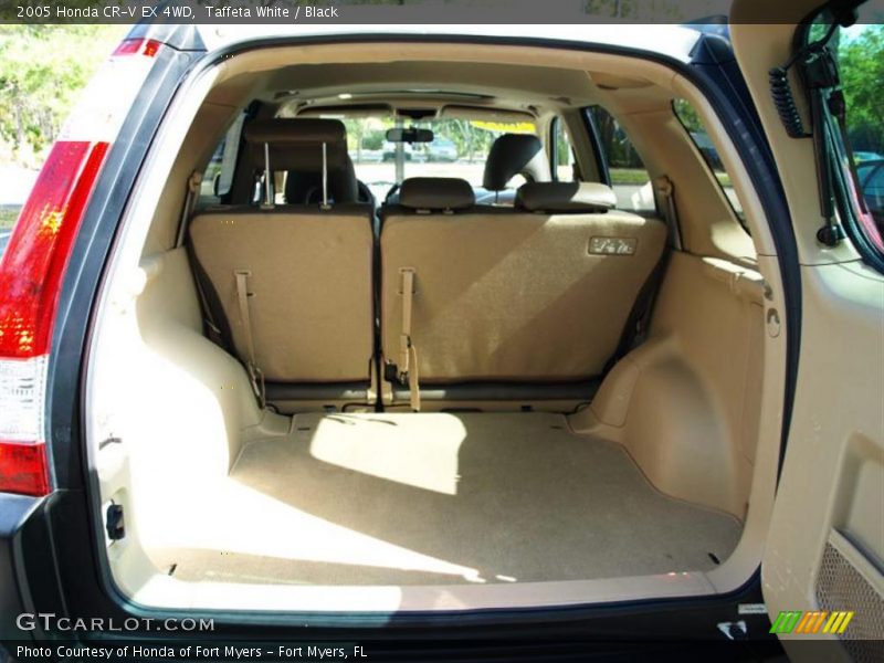 Taffeta White / Black 2005 Honda CR-V EX 4WD