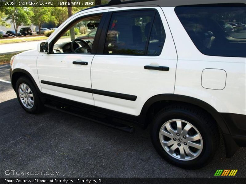 Taffeta White / Black 2005 Honda CR-V EX 4WD