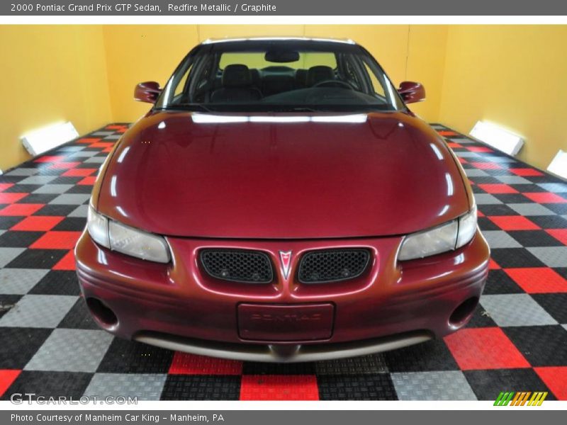 Redfire Metallic / Graphite 2000 Pontiac Grand Prix GTP Sedan
