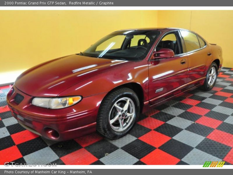Redfire Metallic / Graphite 2000 Pontiac Grand Prix GTP Sedan