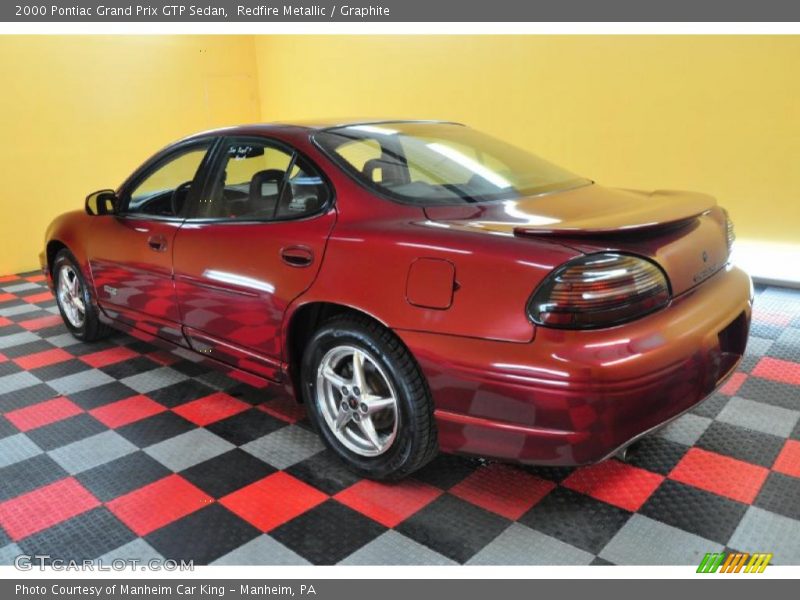 Redfire Metallic / Graphite 2000 Pontiac Grand Prix GTP Sedan