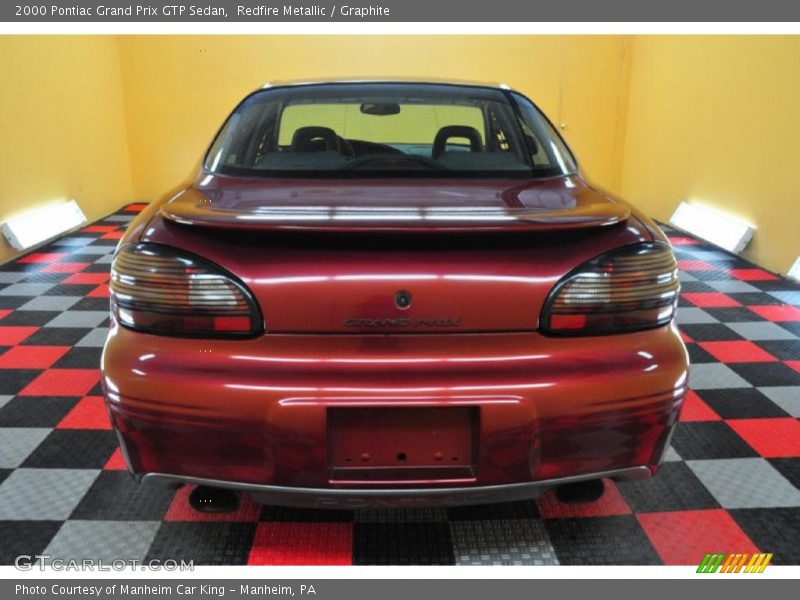 Redfire Metallic / Graphite 2000 Pontiac Grand Prix GTP Sedan