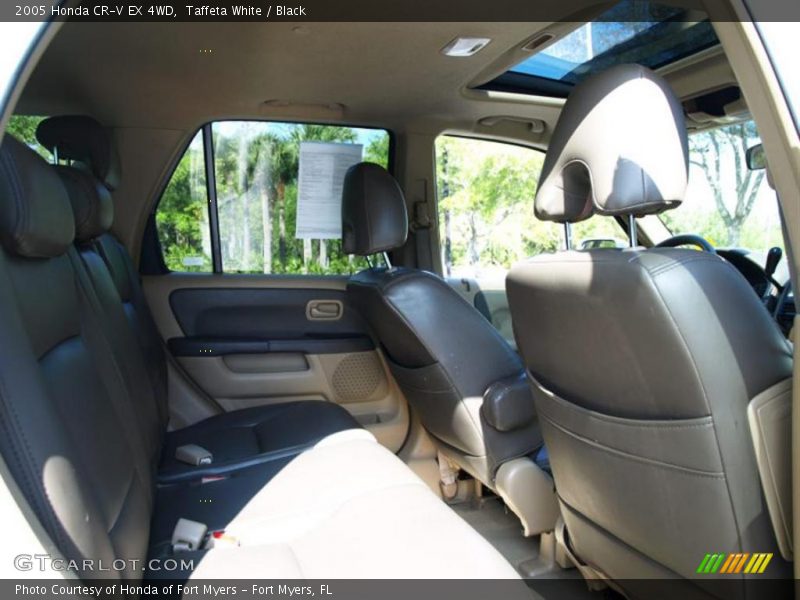 Taffeta White / Black 2005 Honda CR-V EX 4WD