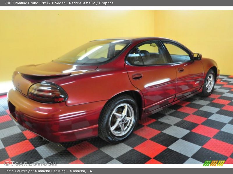 Redfire Metallic / Graphite 2000 Pontiac Grand Prix GTP Sedan