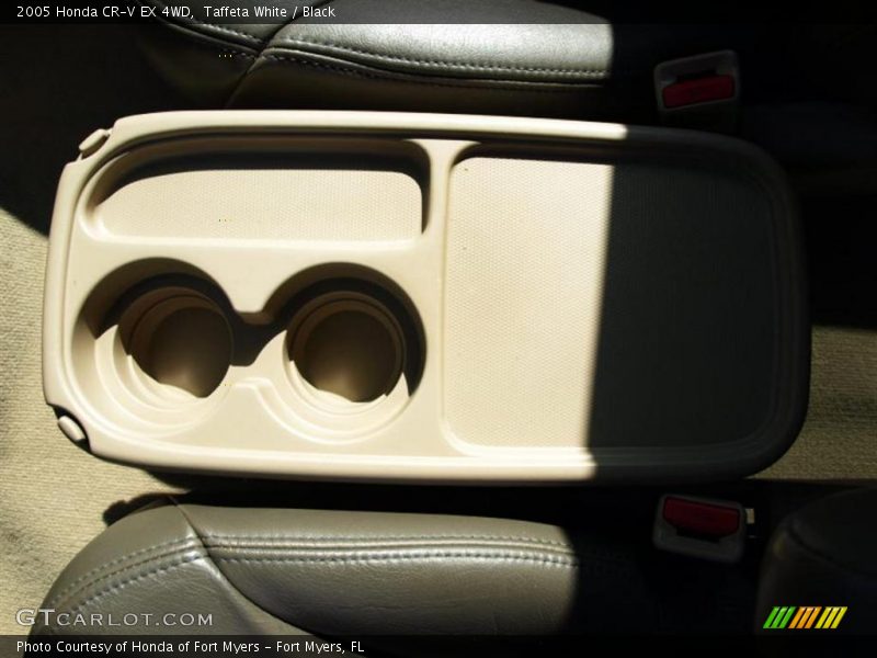 Taffeta White / Black 2005 Honda CR-V EX 4WD