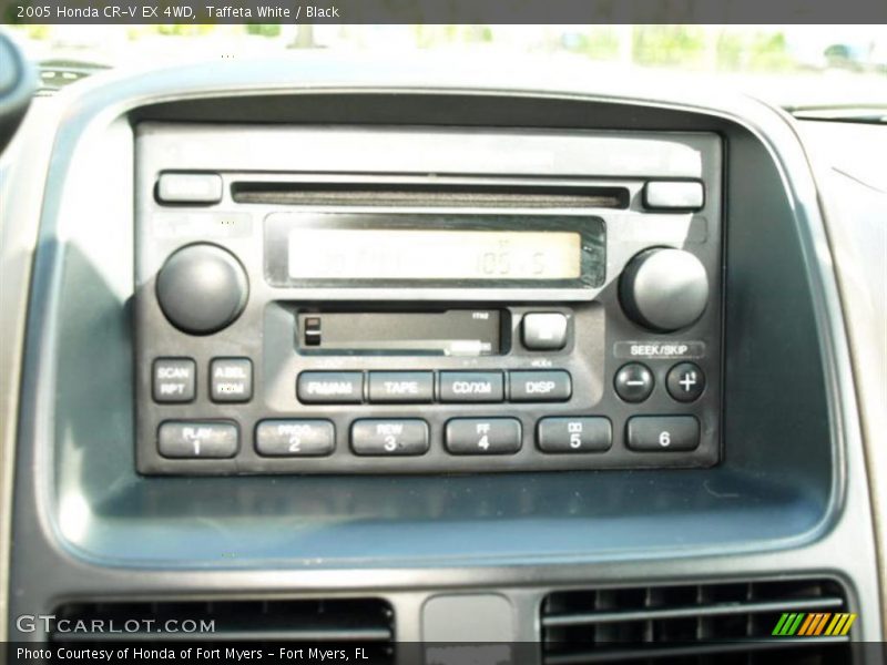 Taffeta White / Black 2005 Honda CR-V EX 4WD
