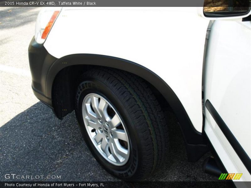 Taffeta White / Black 2005 Honda CR-V EX 4WD