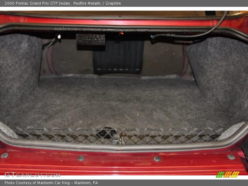 Redfire Metallic / Graphite 2000 Pontiac Grand Prix GTP Sedan