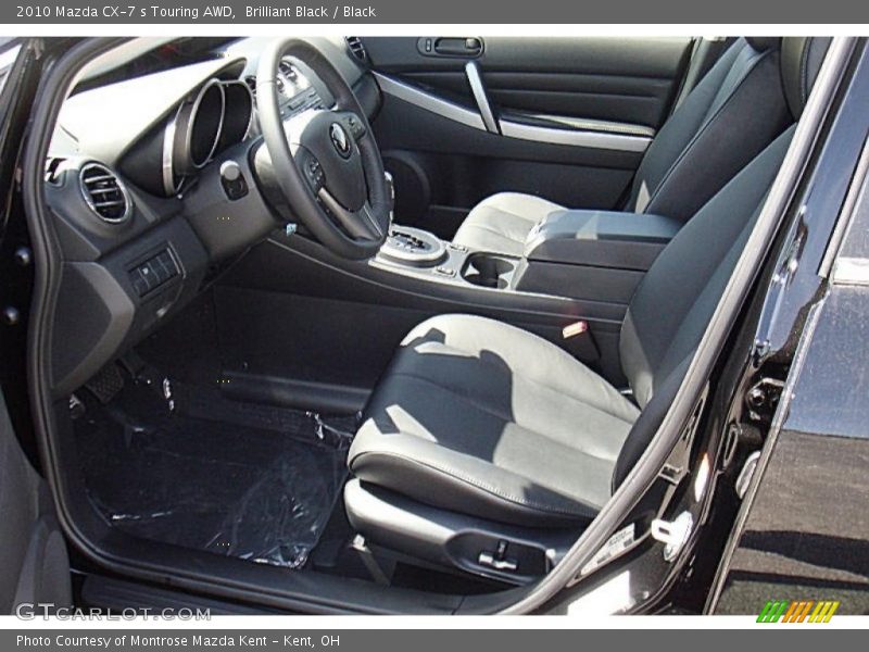 Brilliant Black / Black 2010 Mazda CX-7 s Touring AWD