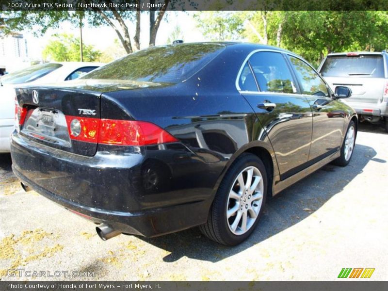 Nighthawk Black Pearl / Quartz 2007 Acura TSX Sedan
