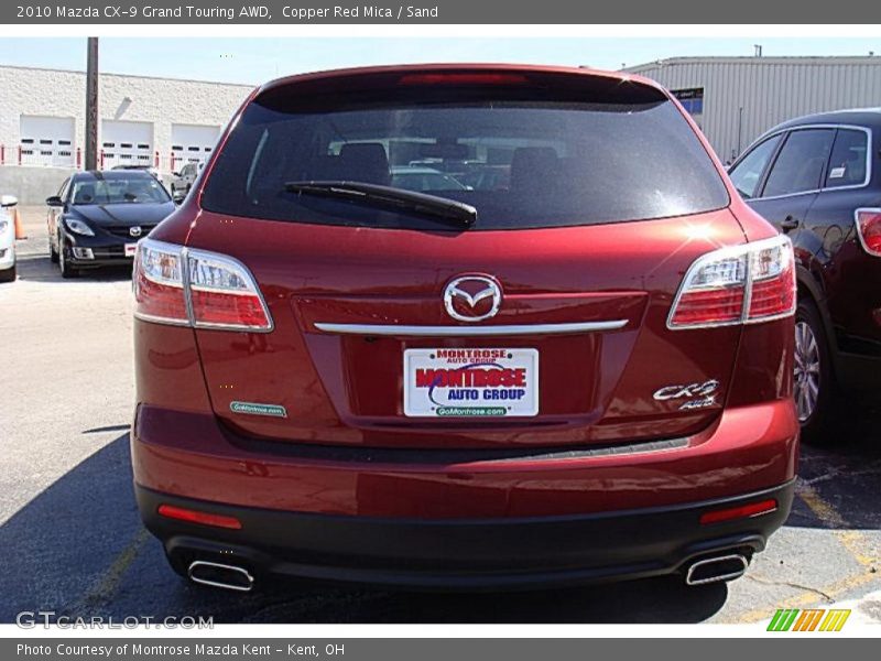 Copper Red Mica / Sand 2010 Mazda CX-9 Grand Touring AWD