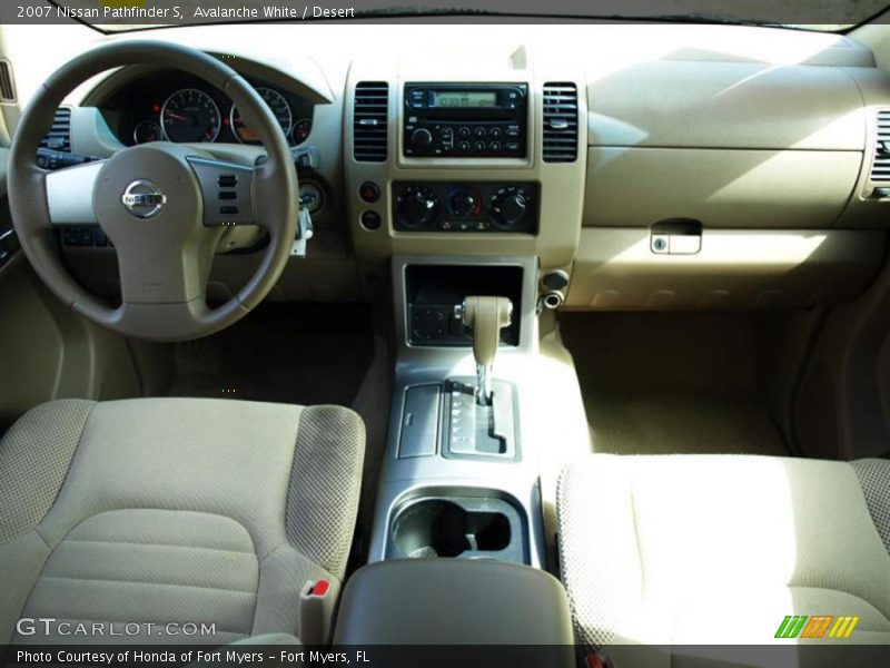 Avalanche White / Desert 2007 Nissan Pathfinder S