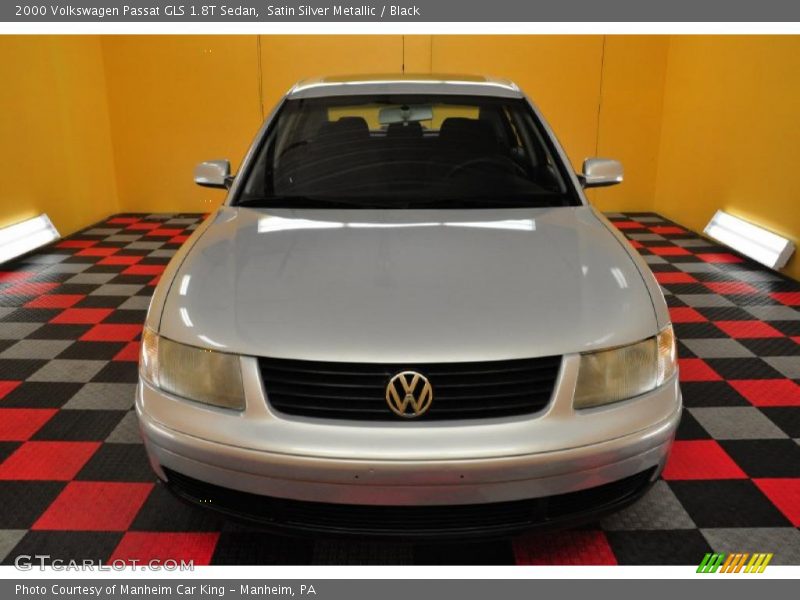 Satin Silver Metallic / Black 2000 Volkswagen Passat GLS 1.8T Sedan