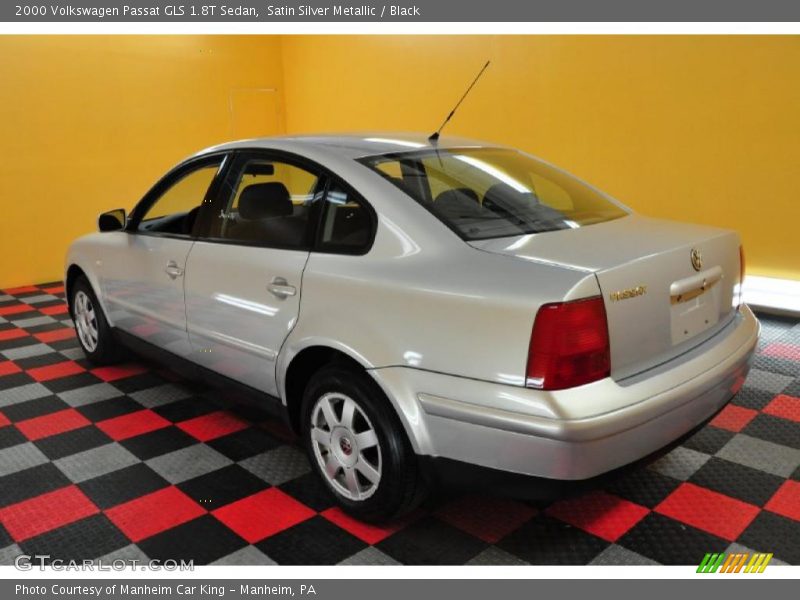 Satin Silver Metallic / Black 2000 Volkswagen Passat GLS 1.8T Sedan